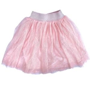 Pink Glitter Tulle Skirt